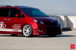Toyota Sienna by Vossen on Vossen Wheels (VFS6) 2017 года